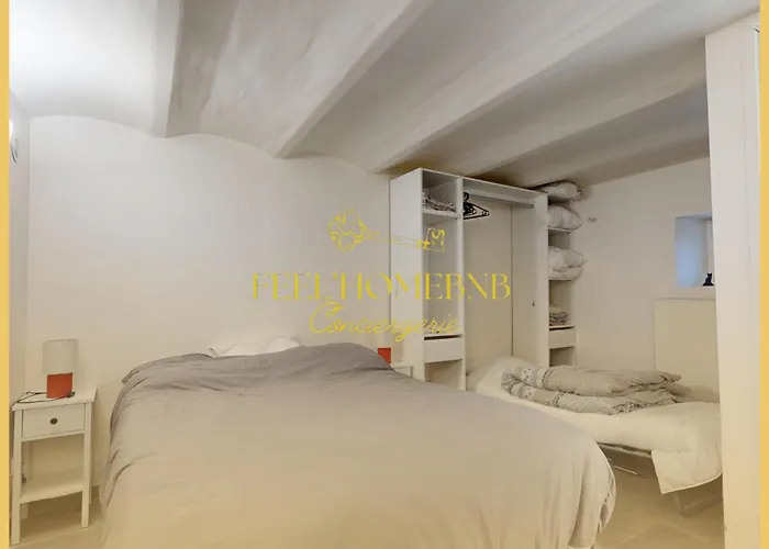 Le Nid Des Rives Queen Bed, Garden & Free Coffee